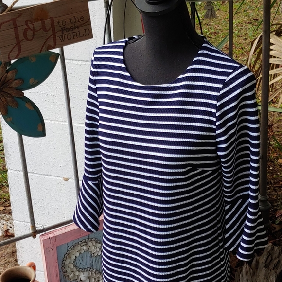 Jules & Leopold Dresses & Skirts - 🌍SAL3/$15🌍 Jules&Leopold navy/white stripe dress